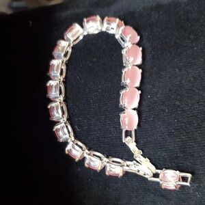 Avon Pink Linked Bracelet